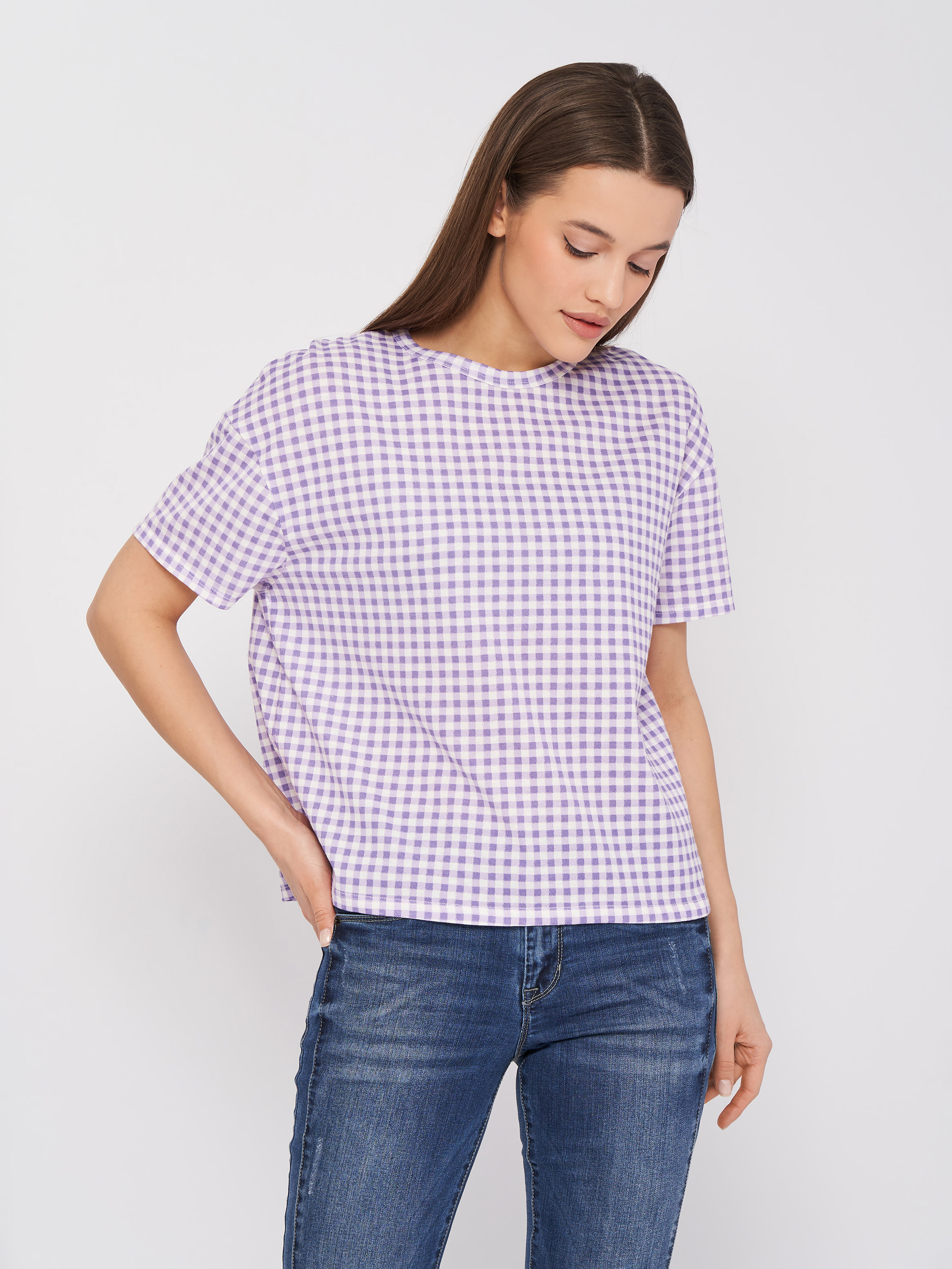 

Футболка Zara 0264/337/612  Фиолетовая, Футболка Zara 0264/337/612 S Фиолетовая