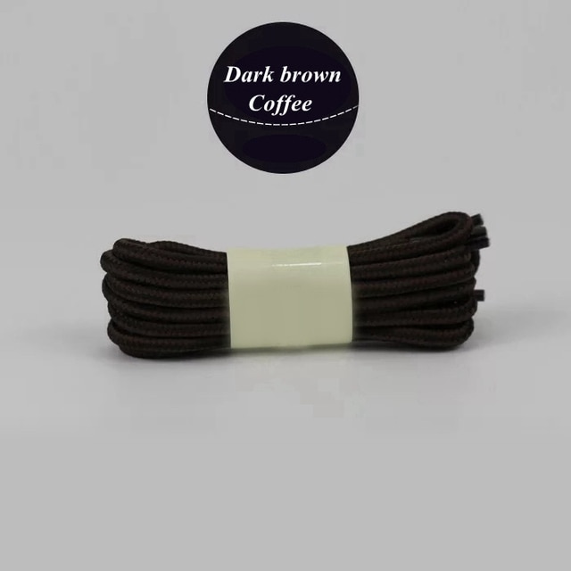 

Шнурки в полоску для обуви Dark Brown Coffee 150 см