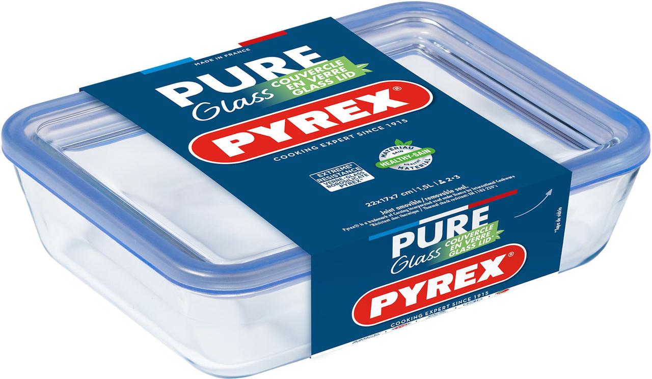 

Форма для запекания прямоугольная PYREX Pure Glass 1.5 л