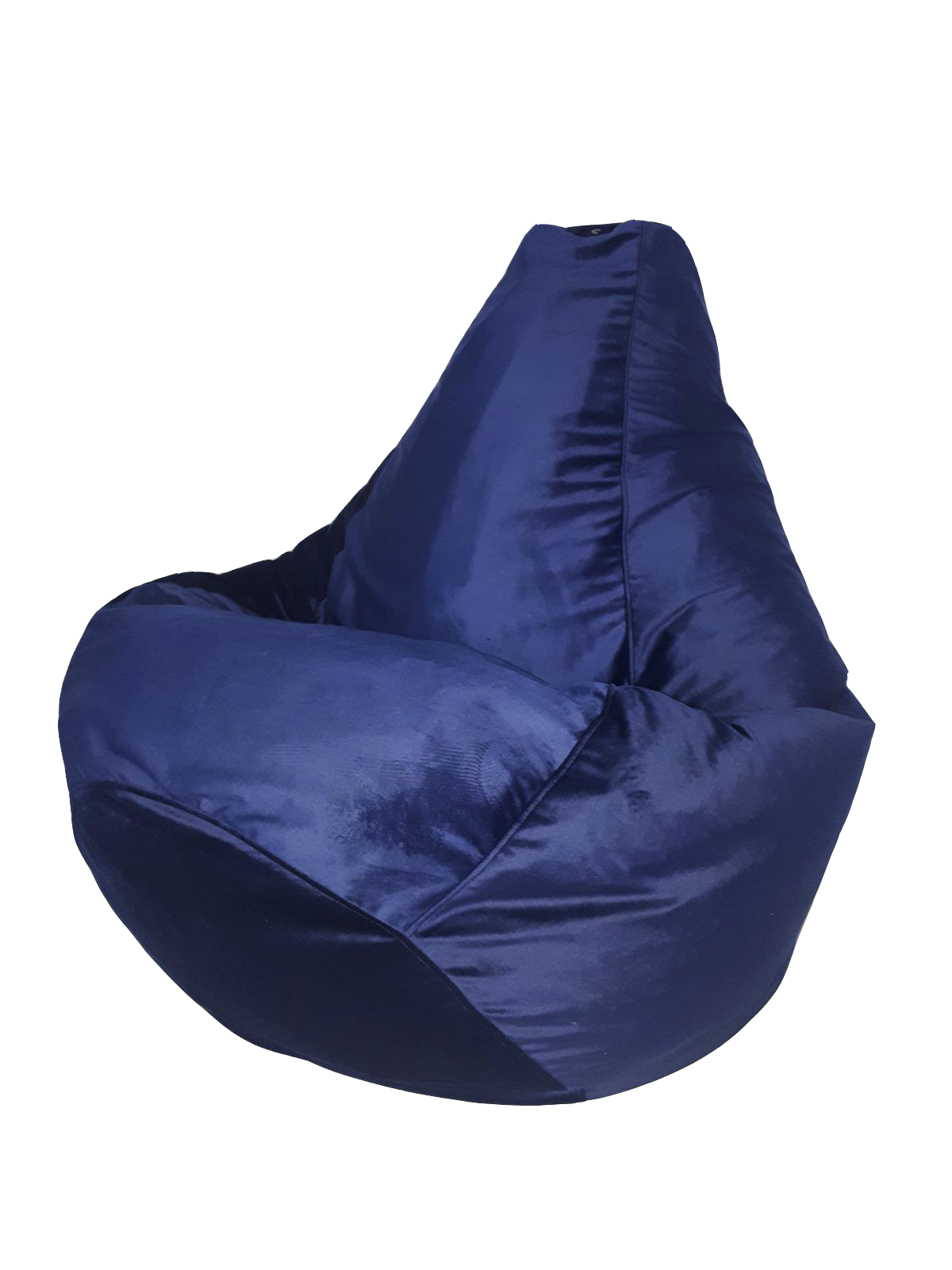 

Кресло-мешок Ecobag Груша однотонная 140/100 Синий