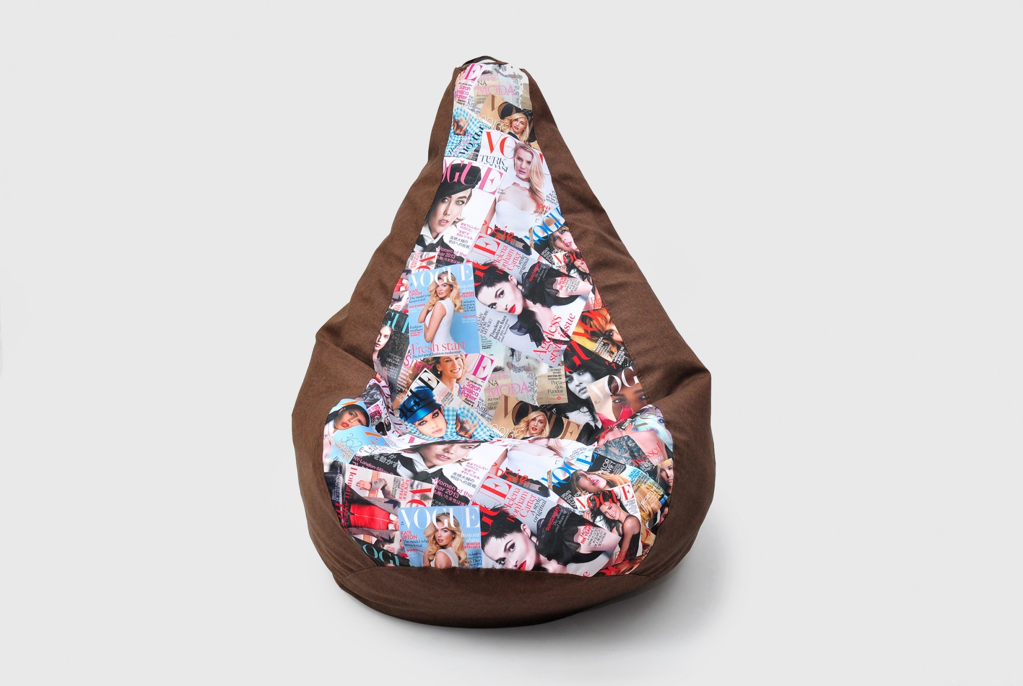 

Кресло-мешок Ecobag Груша комби 120/80 Коричневый