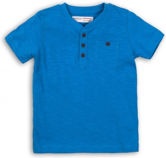 

Футболка Minoti Tbs Henley 8 8488 74-80 см Ярко-синяя
