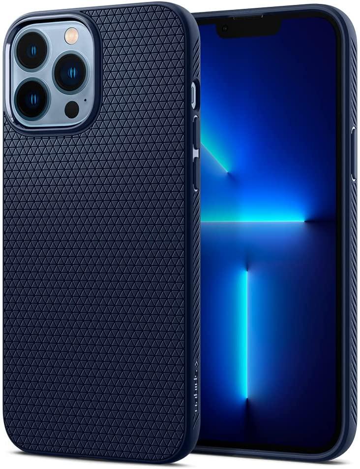 

Чехол Spigen для iPhone 13 Pro Max - Liquid Air, Navy Blue