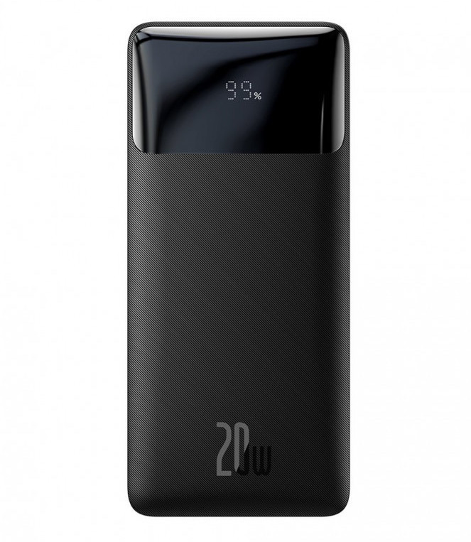 

Power Bank Baseus Bipow Digital Display 30000 мАh 20W, Black (PPDML-N01)