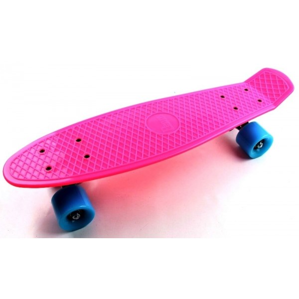 

Пенни борд. Pink (400415803) высокопрочный пластик в основе деки - легкость и долговечность