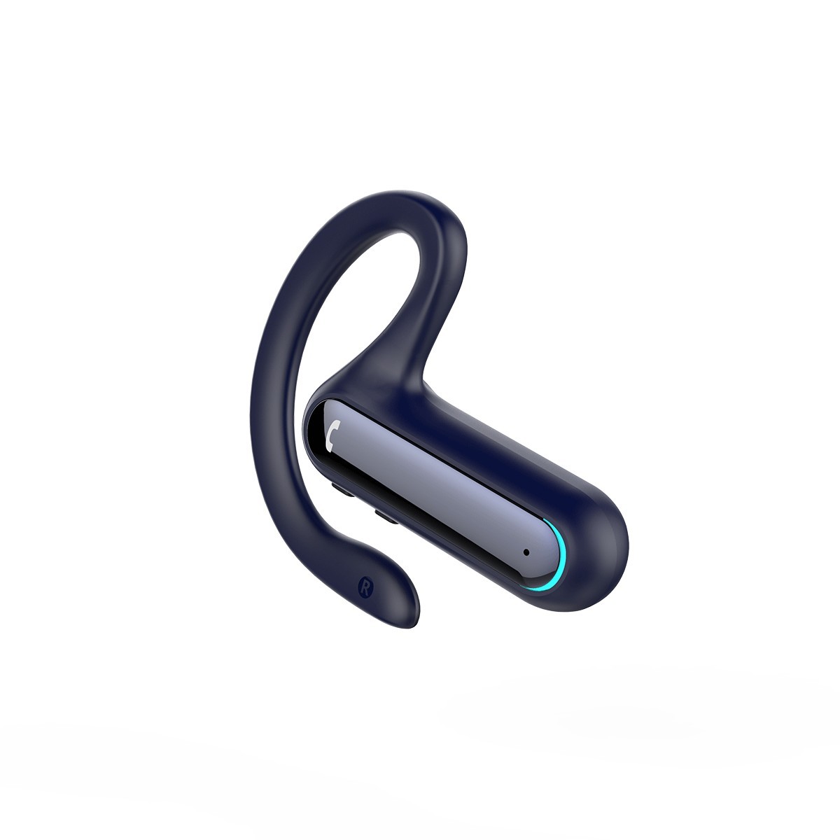 

Беспроводная Bluetooth гарнитура Yincine F810 на основе костной проводимости Синяя