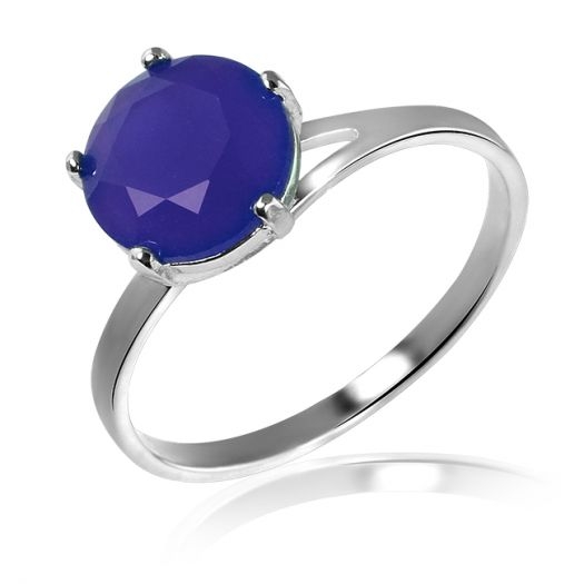 

Серебряное кольцо с сапфиром Эльза UMAX 10272сп Размер 16.5