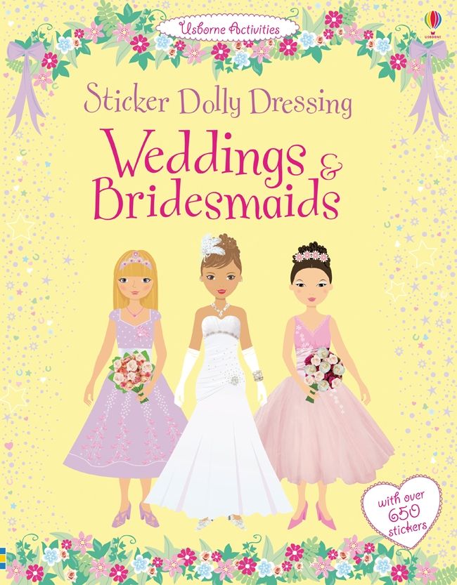 

Детская книга с наклейками Sticker Dolly Dressing Weddings & Bridesmaids (9781409536918)