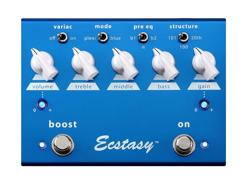 

Педаль эффектов для электрогитары BOGNER Ecstasy Blue 43140