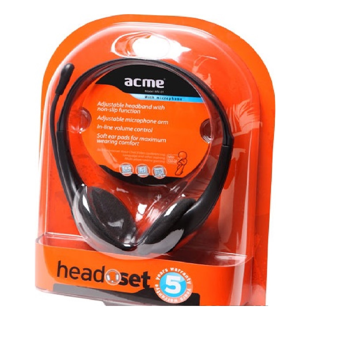 

Наушники ACME HM 02 с микрофоном a4-tech (620)
