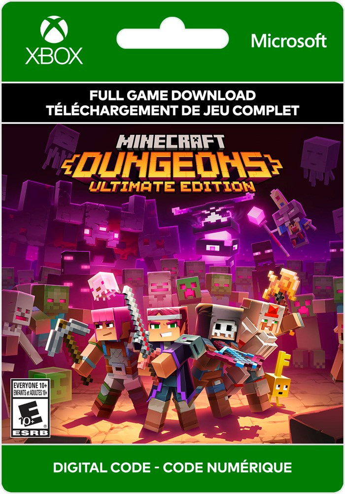 

Minecraft Dungeons: Максимальный выпуск (Ключ Xbox One) регион Аргентина