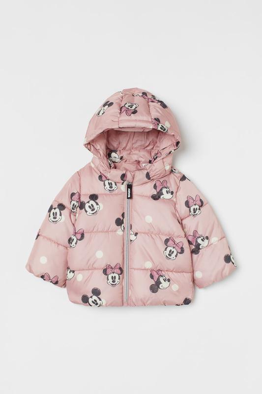 

Куртка H&M стеганая 92см 18-24 месяцев розовая (hmjg0003)