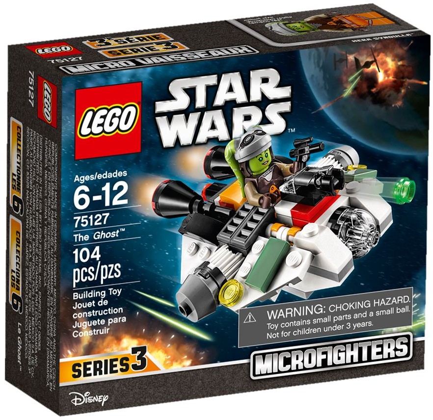 

Конструктор LEGO 75127 Star Wars Привид The Ghost Microfighter