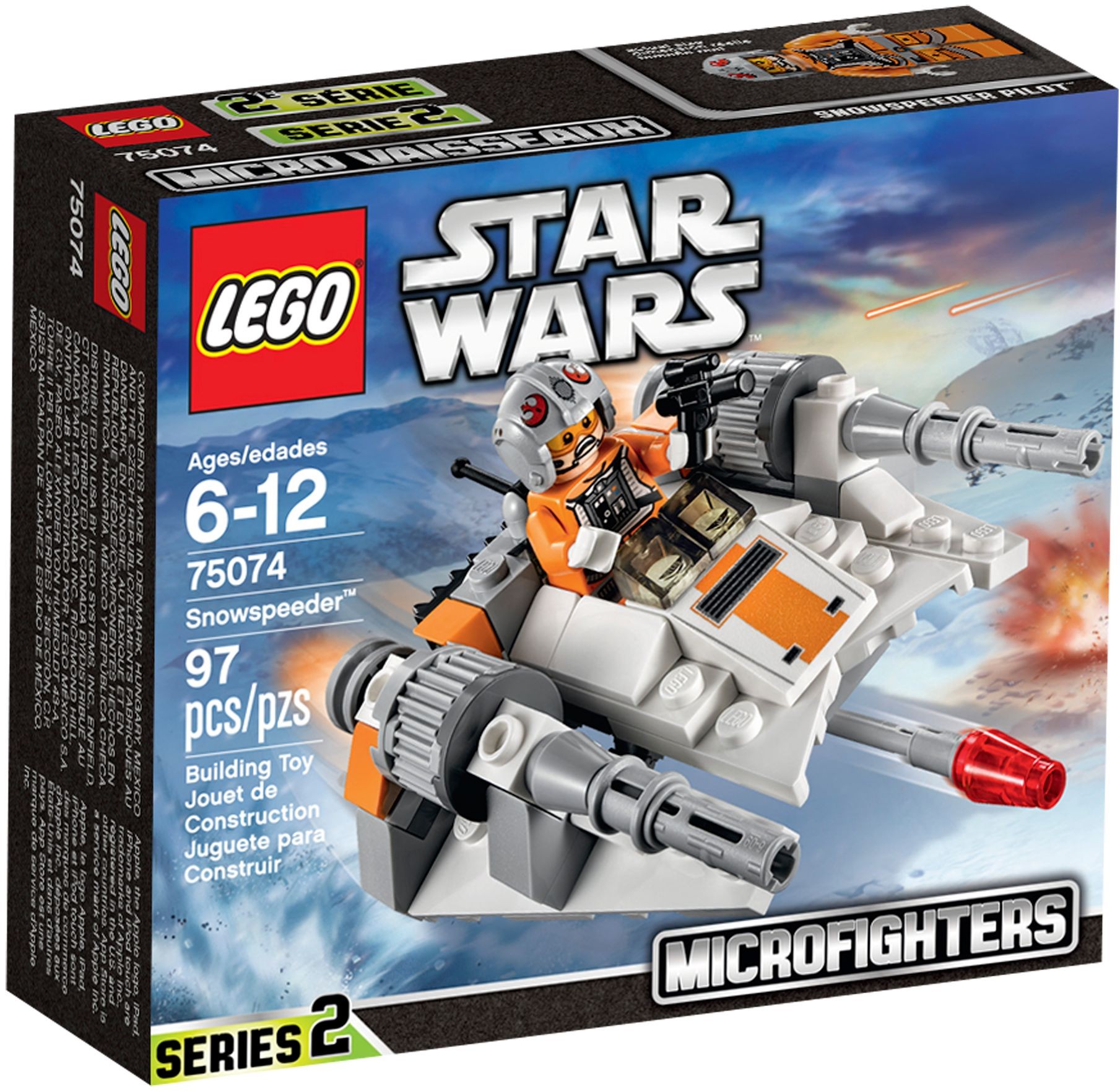 

Конструктор LEGO 75074 Star Wars Сніжний спідер Snowspeeder Microfighter