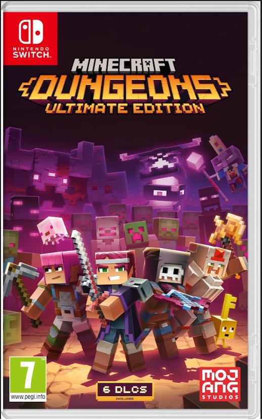 

Игра Switch Minecraft Dungeons Ultimate Edition (45496429096)