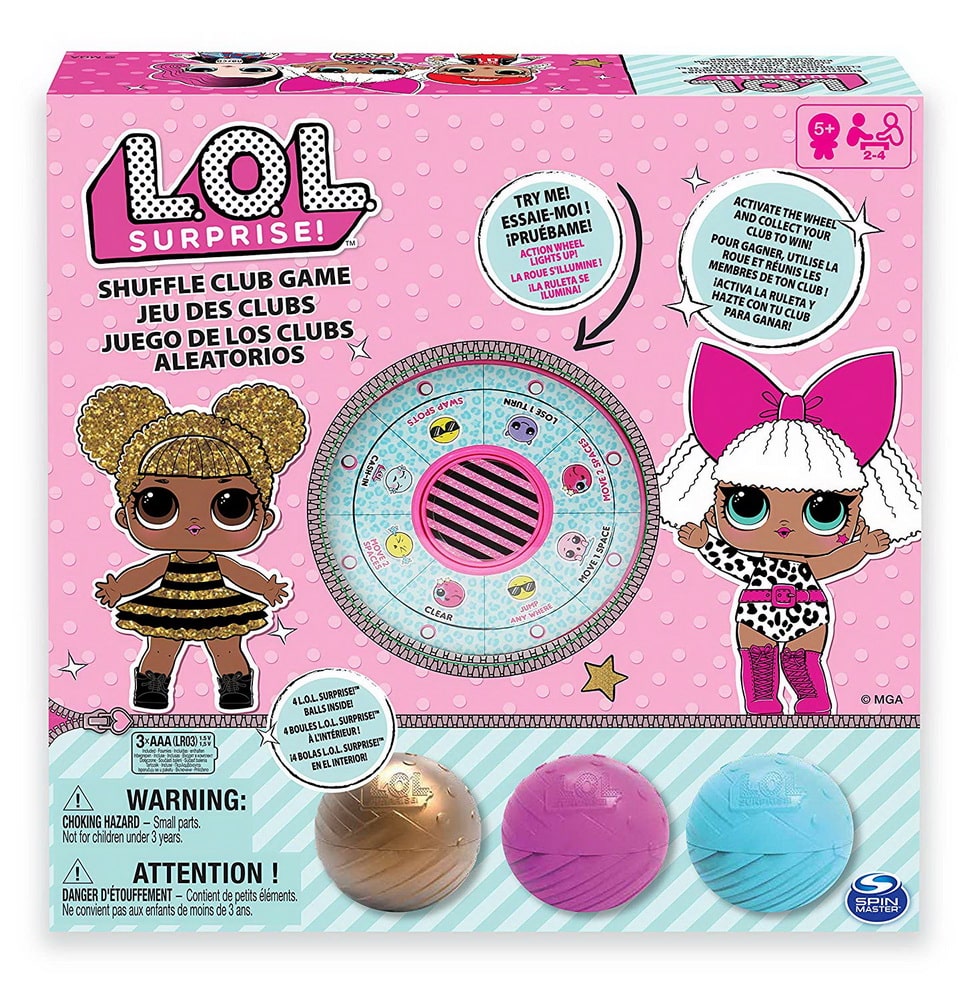 

Настільна гра для дітей Spin Master L.O.L Surprise з фішками