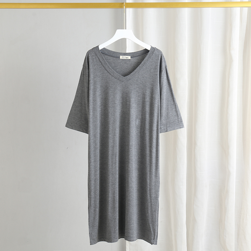 

Платье домашнее женское Classic, серый Berni Fashion (L) Серый