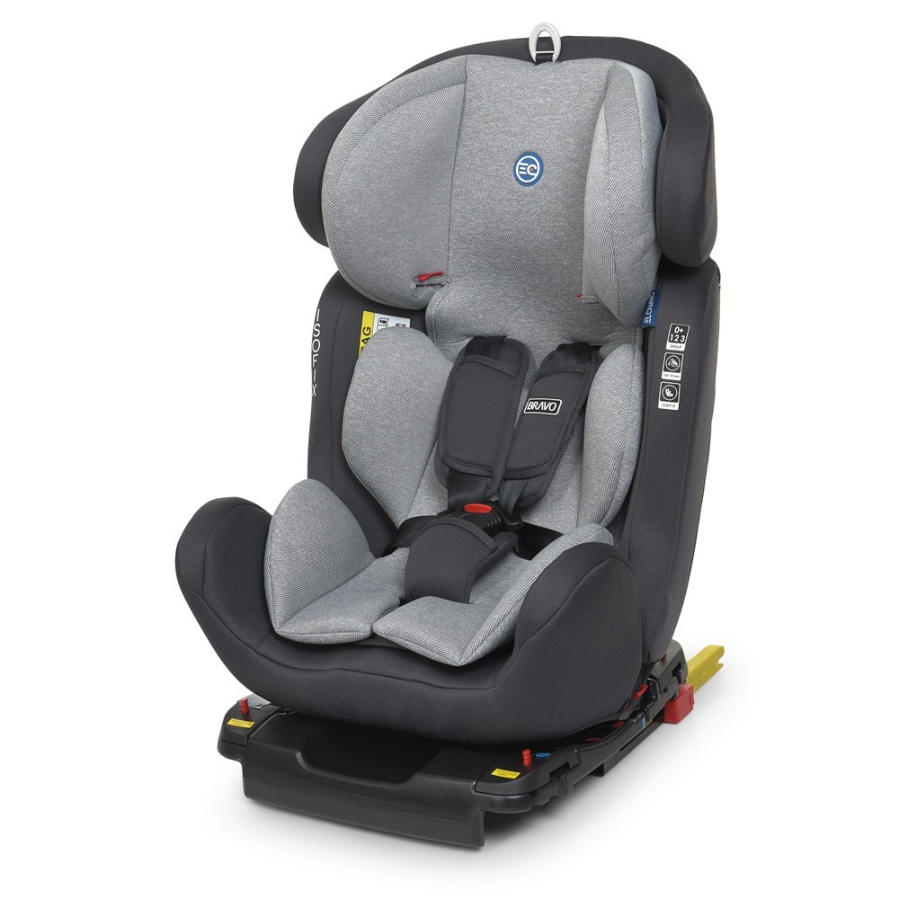 

Автокрісло El Camino ME 1041 BRAVO ISOFIX Royal Gray
