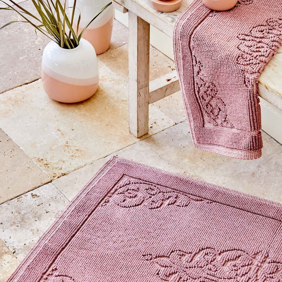 

Набор ковриков Karaca Home - Milly murdum фиолетовый 60*100+50*60