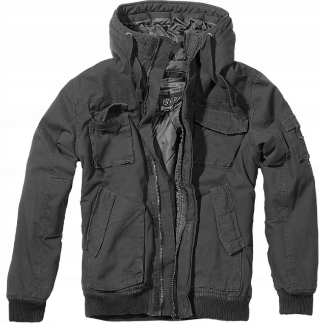 

Куртка Brandit Bronx Jacket Black, Куртка Brandit Bronx Jacket Black M