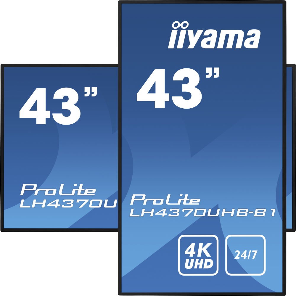 

Монитор Iiyama 43" Digital Signage (LH4370UHBB1)