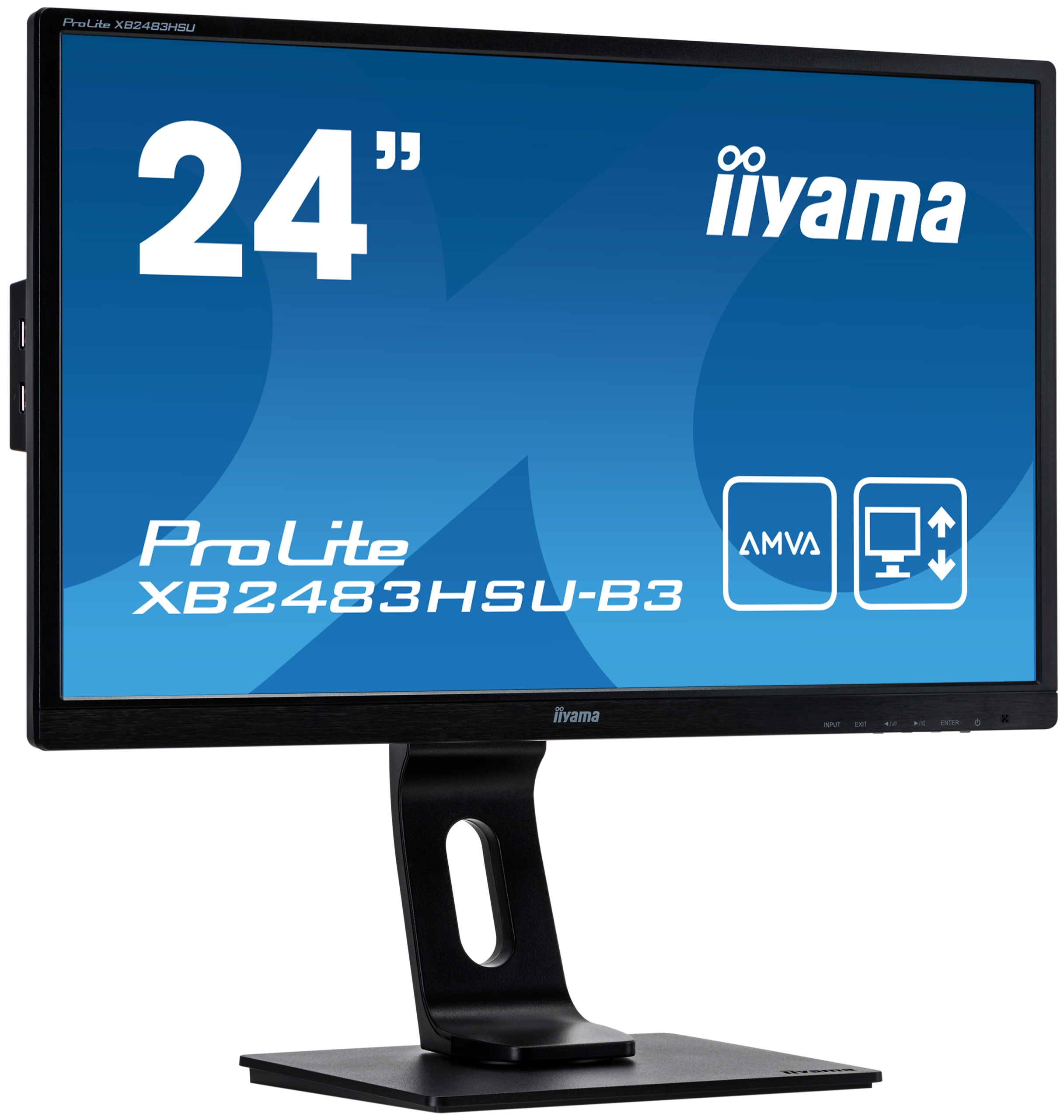 

Монитор iiyama 23,8" ProLite XB2483HSU-B3