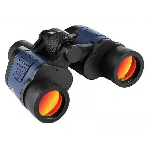 

Бинокль складной 60x60 Bushnell ART-7013 со сменной кратностью и чехлом для ношения Черный