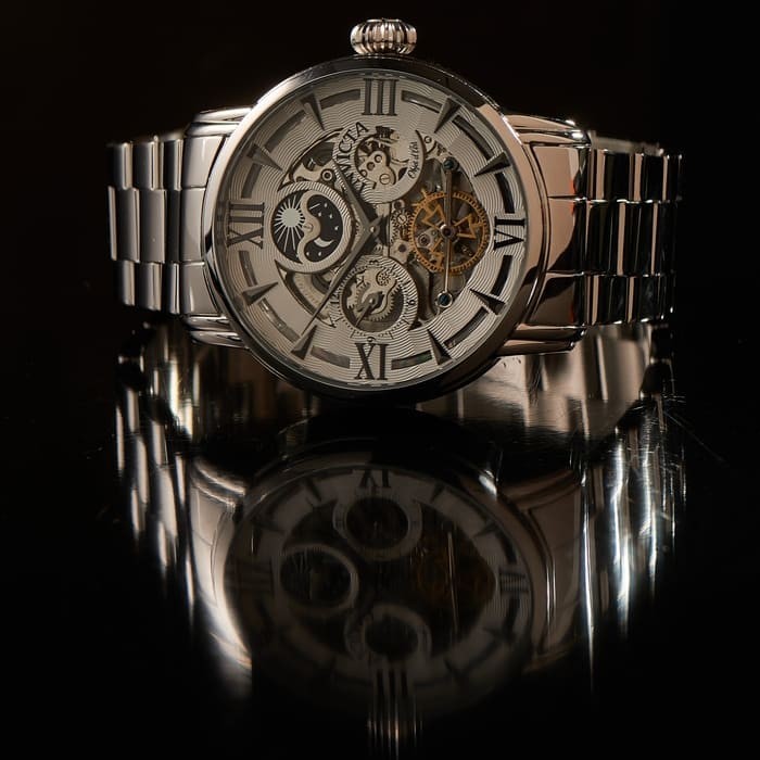 

Американские классические часы скелетон Invicta 27575