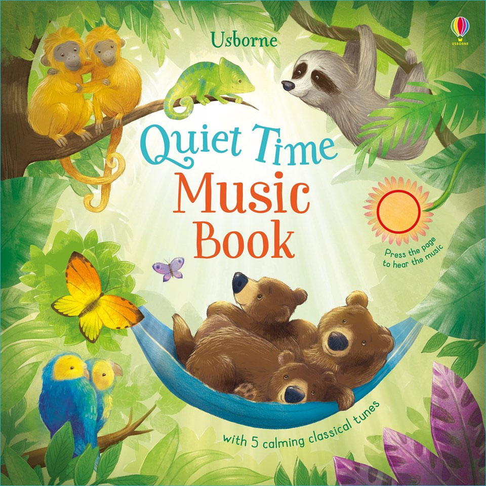 

Книга со звуковыми эффектами Usborne Усборн Тихий час английский язык (9781474948494)