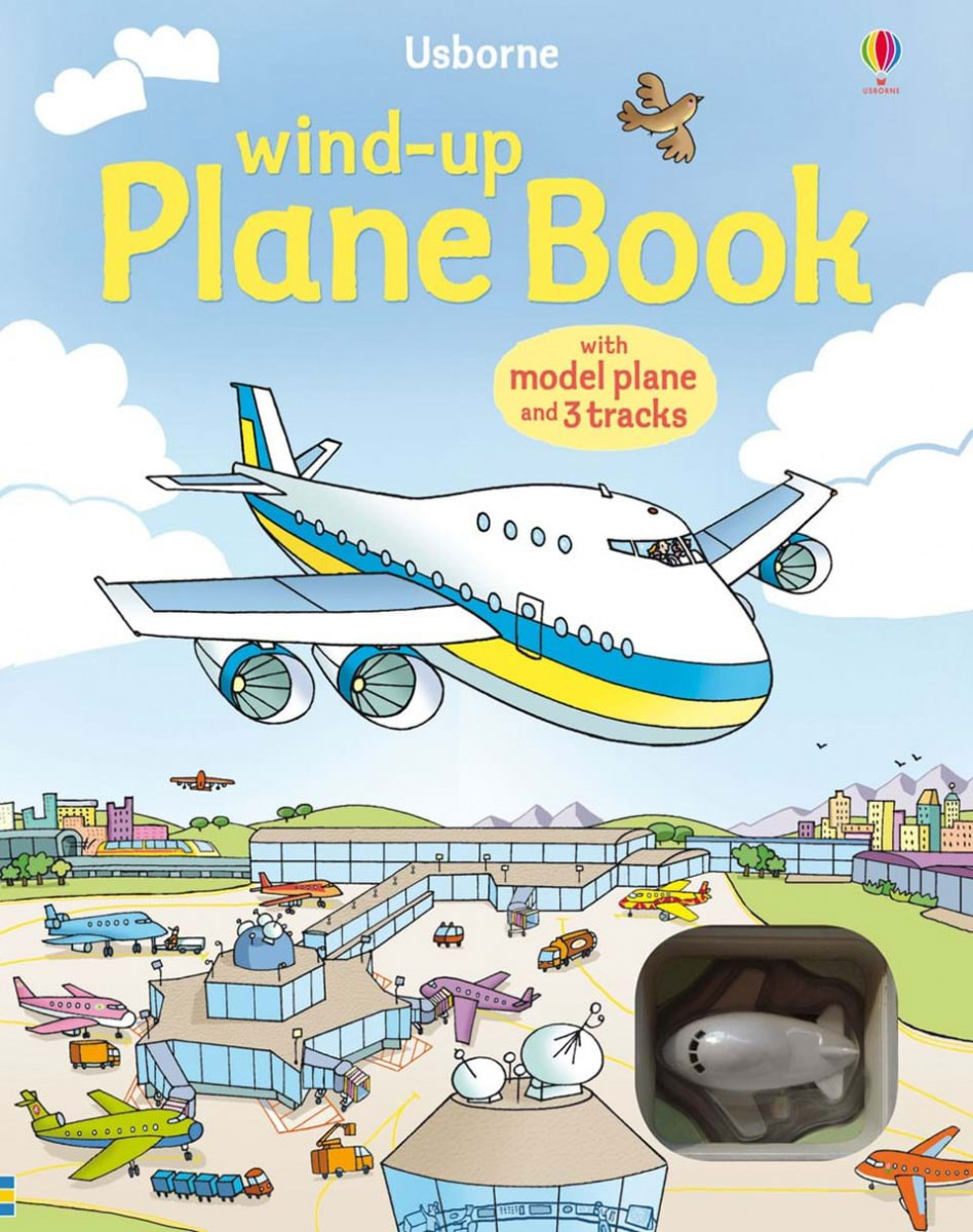 

Интерактивная книга Usborne Усборн Wind-Up Самолет английский язык (9781409504504)