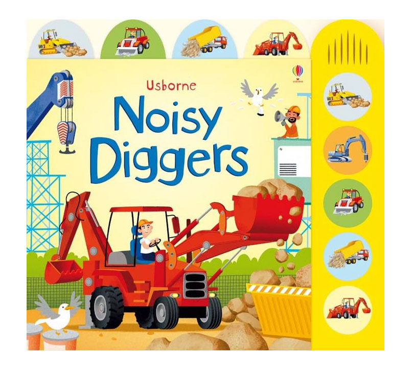 

Интерактивная книга со звуковыми эффектами Usborne Усборн Копатели английский язык (9781409535157)