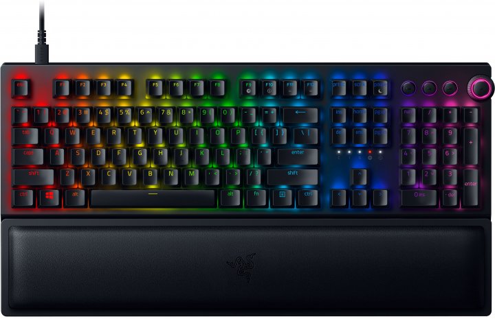 

Клавиатура RAZER BlackWidow V3 PRO Wireless, Yellow switch, ENG (RZ03-03531700-R3M1)