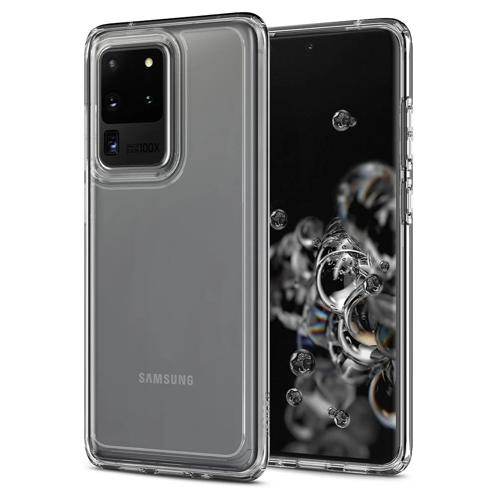 

Чехол Spigen Ultra Hybrid для Samsung Galaxy S20 Ultra Crystal Clear