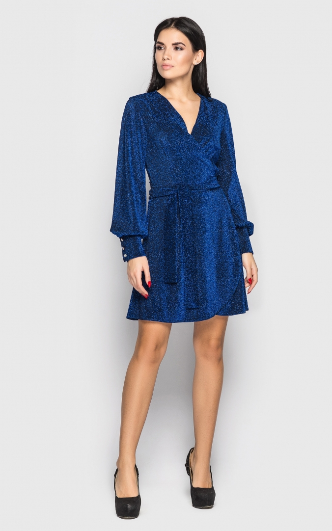 

Fashions • Платье на запах из люрекса Durham Fashions  электрик (4065, Fashions • Платье на запах из люрекса Durham Fashions S электрик (4065)