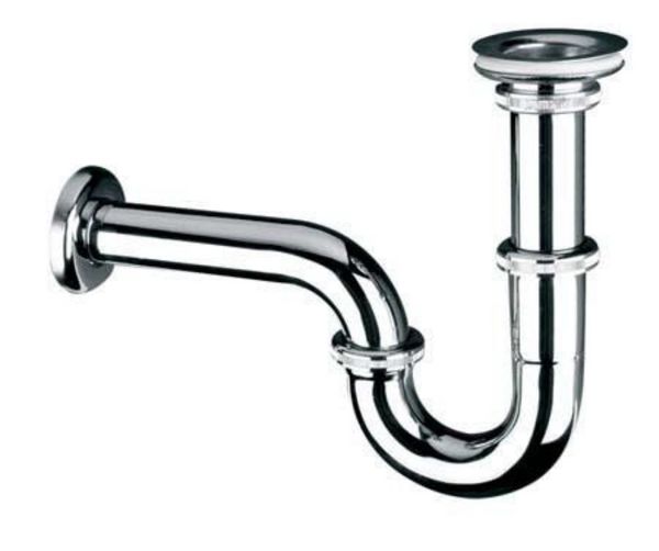 

Сифон для умивальника McAlpine хром 215 + 255CB