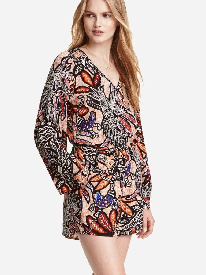 

Комбинезон H&M 0390998  Бежевый, Комбинезон H&M 0390998 34 Бежевый