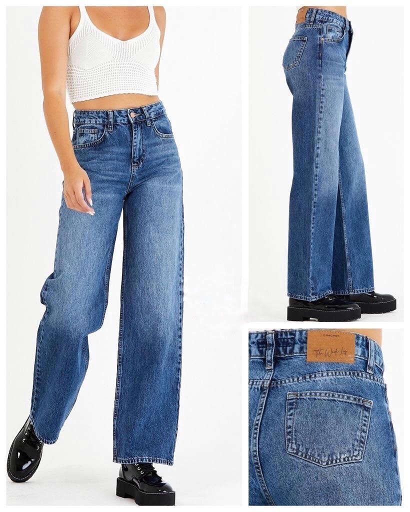 

Джинсы JH3 Cracpot Premium Denim палаццо S29