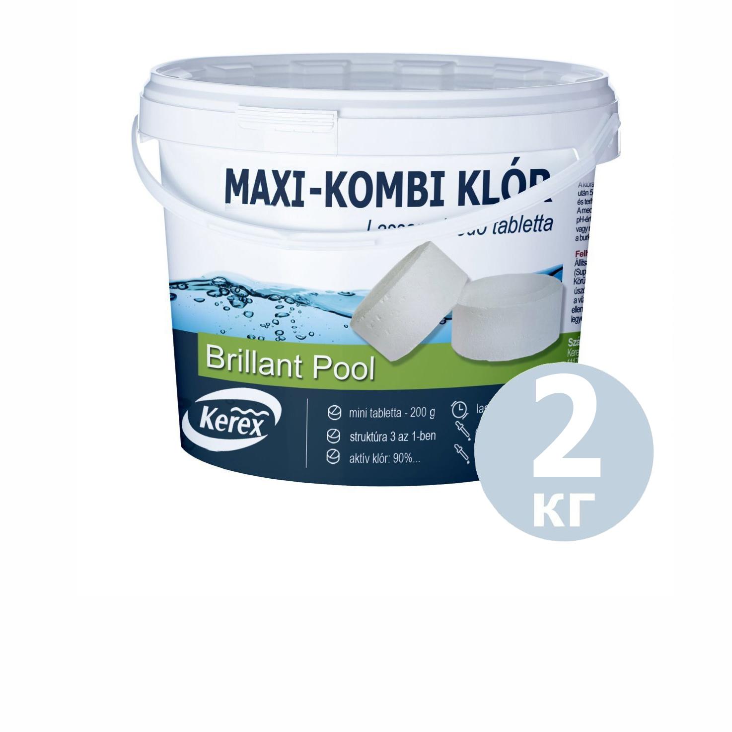 

Таблетки для бассейна MAX «Комби хлор 3 в 1» Kerex 80003, 2 кг (Венгрия)
