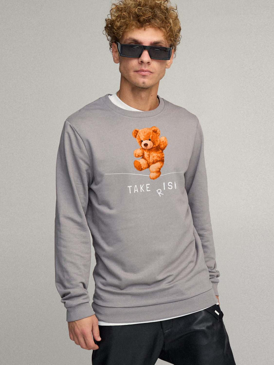 

Свитшот YAPPI BSMEG10018  Серый, Свитшот YAPPI BSMEG10018 2XL Серый