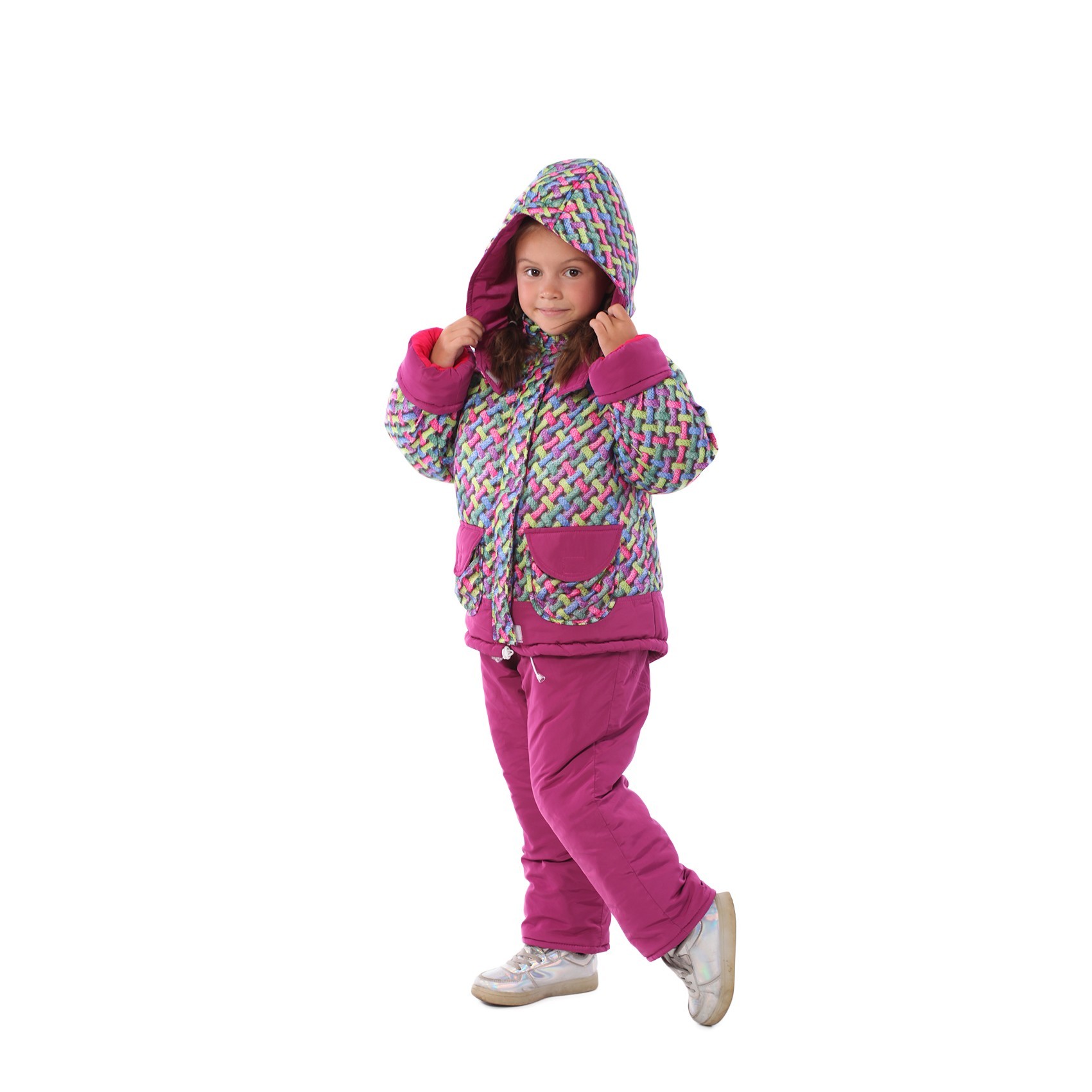 

Зимний комплект (куртка+штаны) Piccolo L Косичка 104 Комбинированный 181358