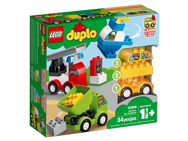 

Конструктор Lego Duplo Мои первые машинки (10886)