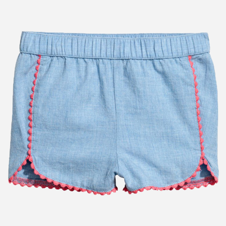 

Шорты H&M 7Z4974246 74 см Голубые