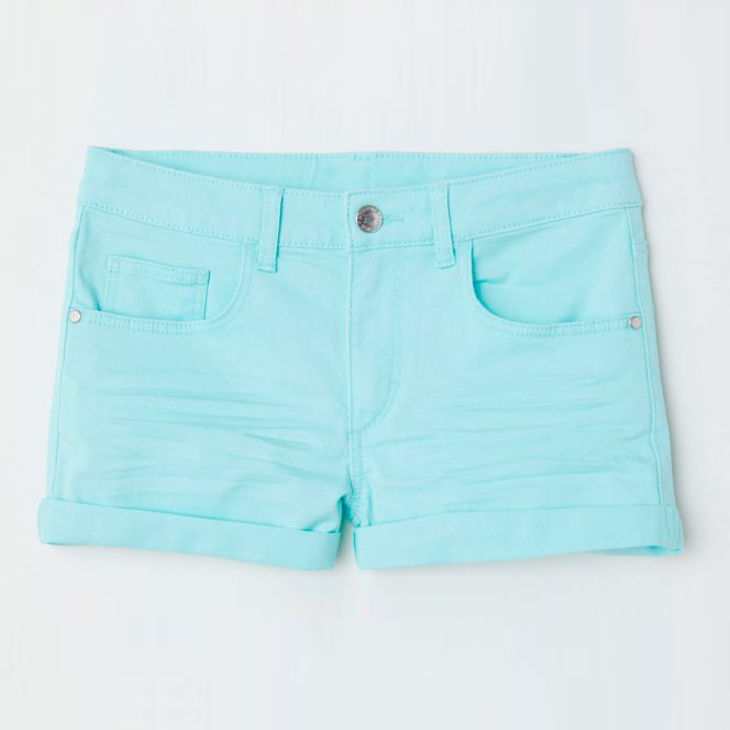

Шорты джинсовые H&M 5682237 170 см Бирюзовые