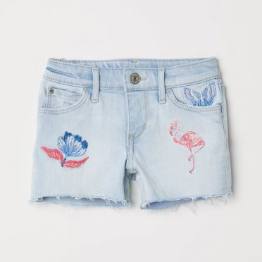 

Джинсовые шорты H&M 211-5769387 98 см Голубые (hm06886063696)