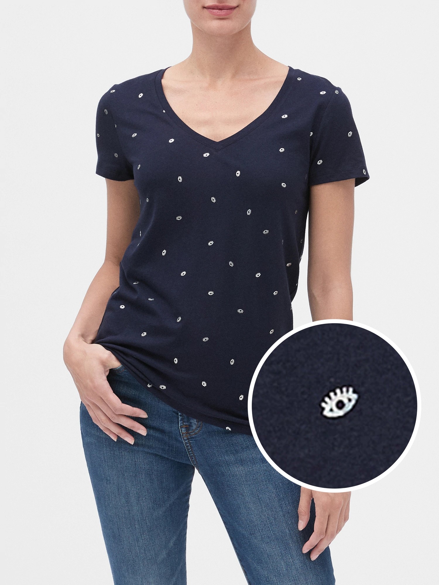 

Футболка GAP GA0291W  Темно-синий, Футболка GAP GA0291W S Темно-синий