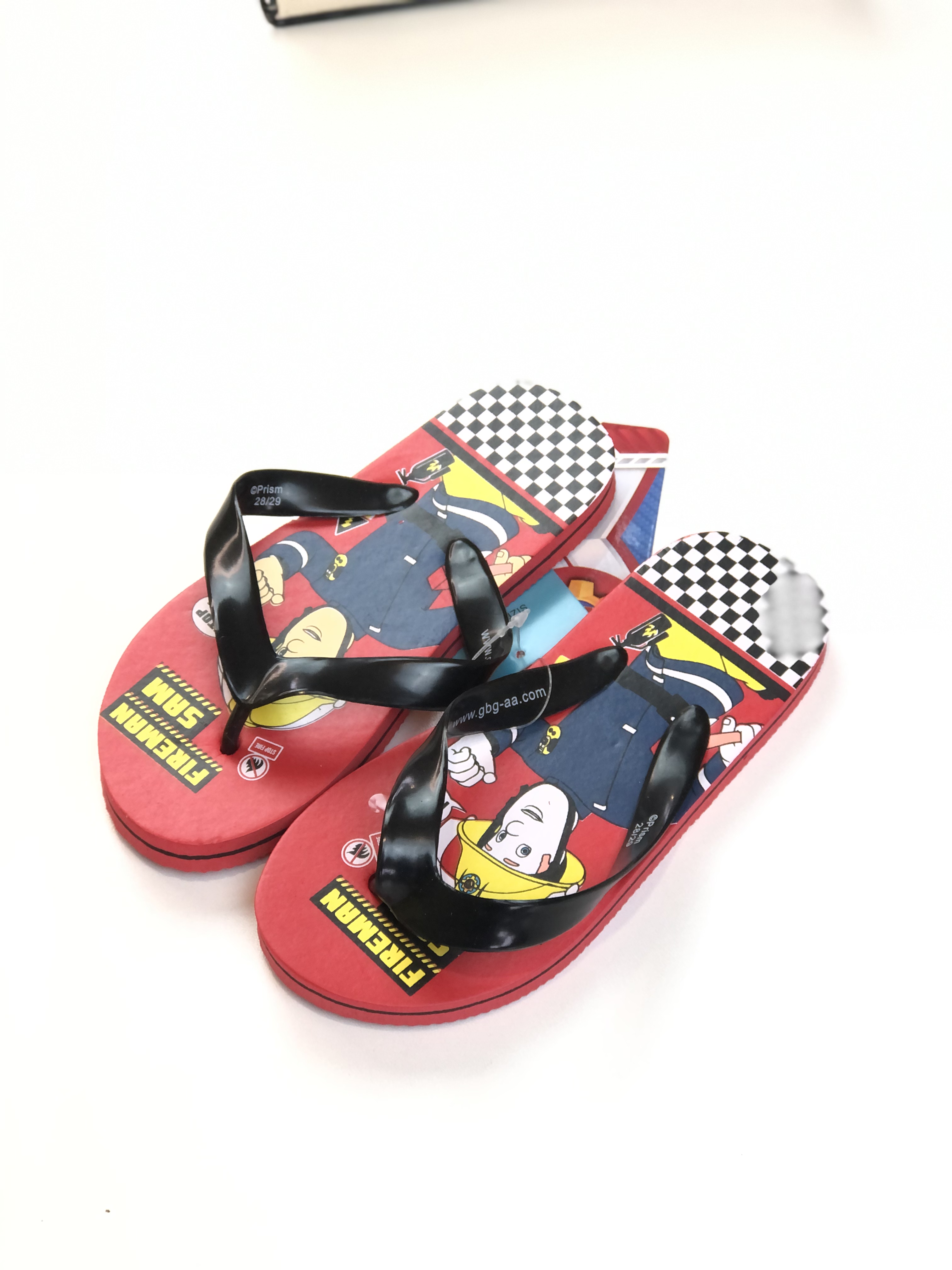

Вьетнамки Disney Fireman Sam 28-29 Красные