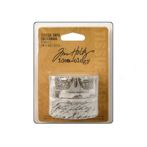 

Набір стрічок тканинних самоклеючих Tim Holtz Метелики&Надписи (TIMTH.92911)