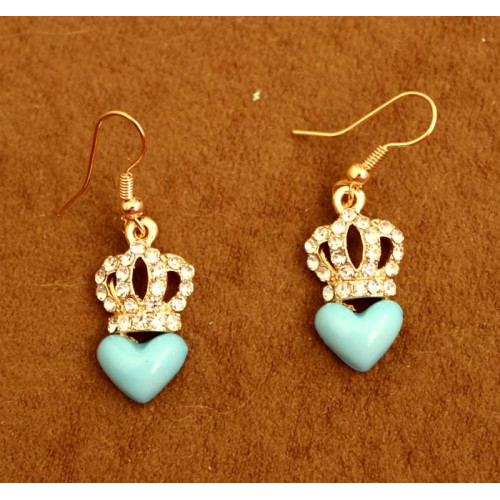 

Сережки Only Королевське серце (5561)