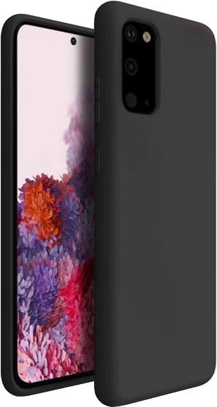 

Панель Drobak Liquid Silicon Case для Samsung Galaxy S20 FE Black