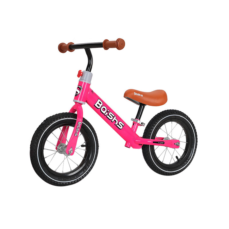 

Беговел для детей Baishs HS-132 Pink двухколесный с вращением руля 360° без педалей